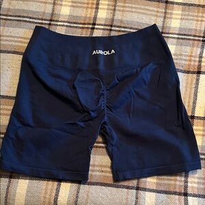Aurola Women's Navy Bike Shorts